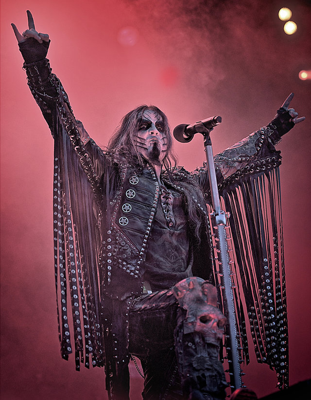 Shagrath (Dimmu Borgir)  Heavy metal bands, Dimmu borgir, Extreme